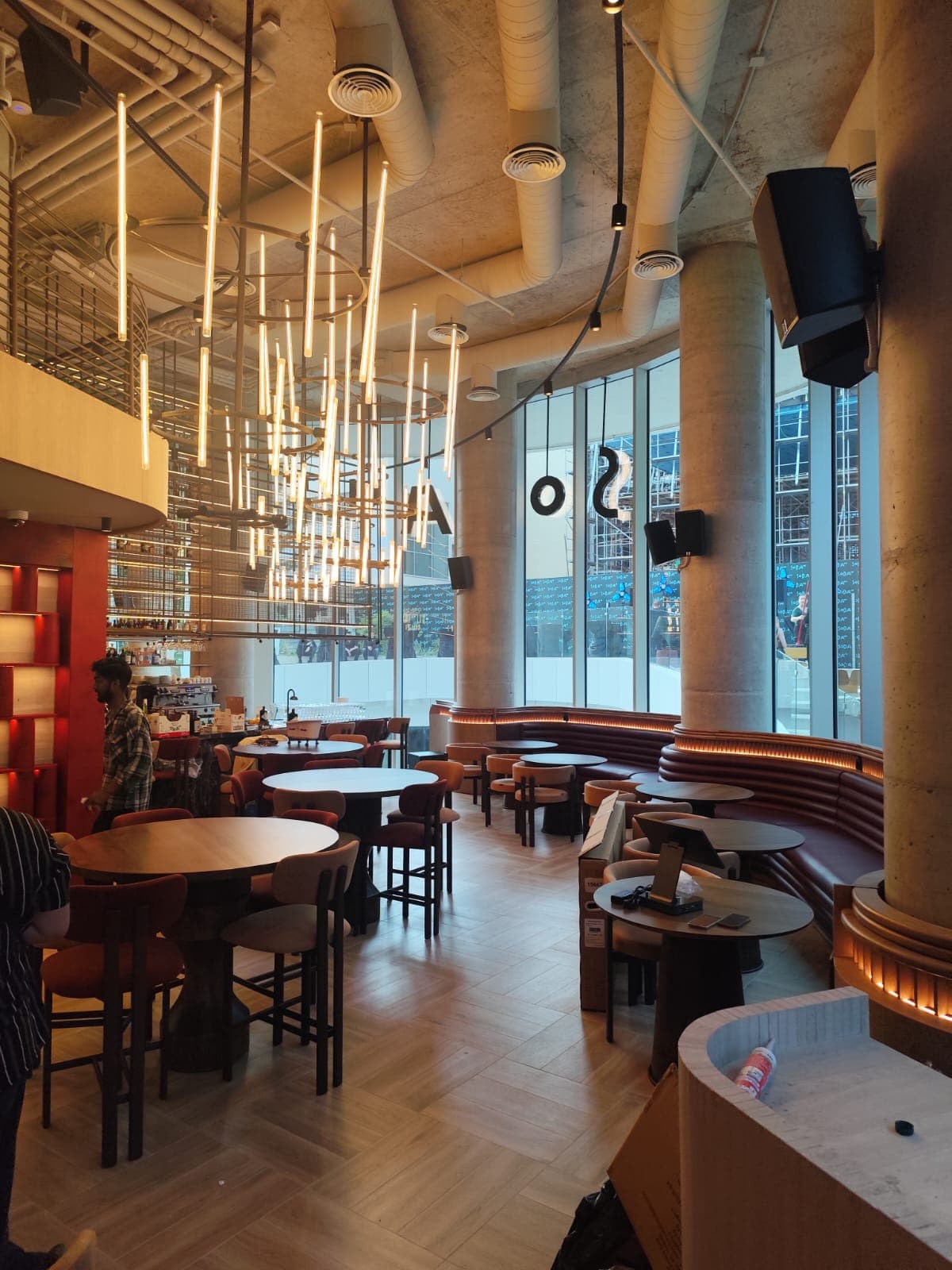 Restorant në Tiranë i pastruar plotësisht pas ndërtimit, gati për hapje